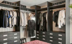 Black custom closet system ideas Toronto